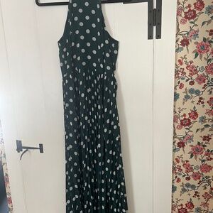 Zimmermann Polka Dot Midi Length Dress, size 0